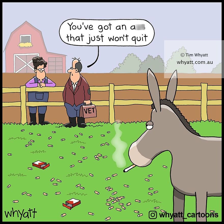 These Weird One-Panel Whyatt Comics Will Have You Laughing Out Loud (Interview)