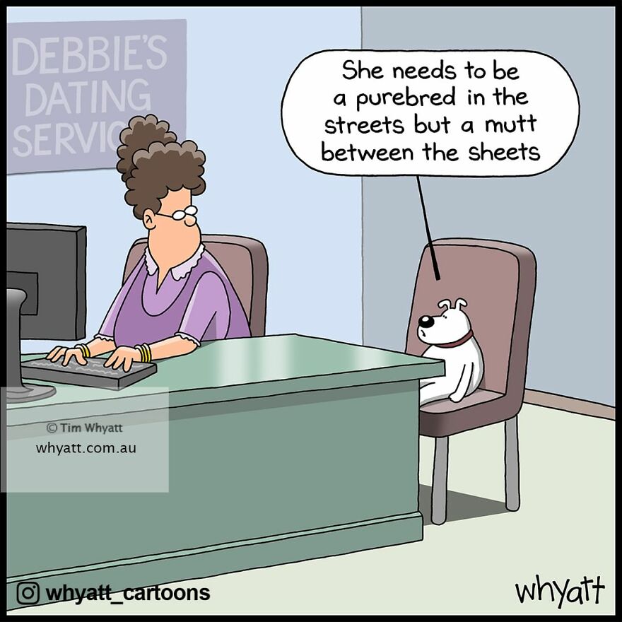 These Weird One-Panel Whyatt Comics Will Have You Laughing Out Loud (Interview)