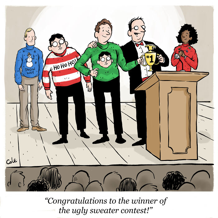 I've Been Making Single Panel Cartoons For Over A Decade. Here Are 40 Of The Best!