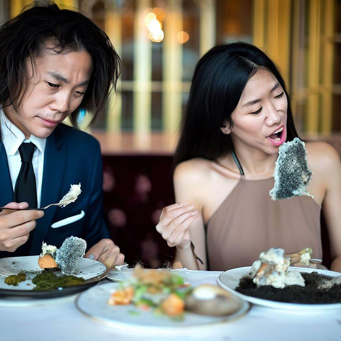 Flying Mold That Goes Directly To Your Mouth