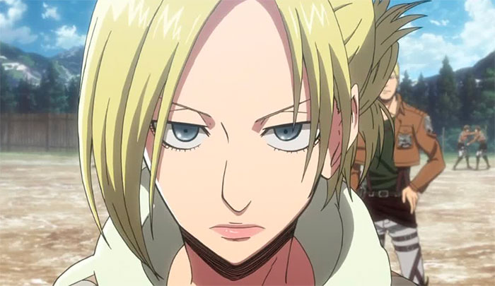 Annie Leonhart angry