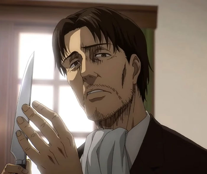 Artur Braus wearing black outfit