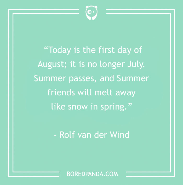 Rolf van der Wind About Summer Friends 