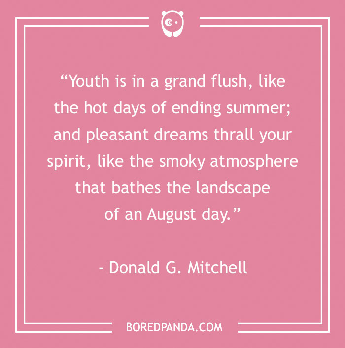 Donald G. Mitchell About Dreams On August 