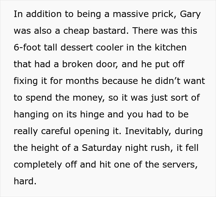 Heavy Door Falls On Employee, Boss Screams At Her Instead Of Helping, Comes To Regret It Greatly