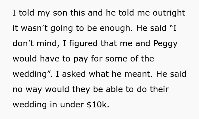 Dad Wants Son To Throw A Wedding For Under $10k Like He Did In The ‘80s, Gets Brought Back To 2023