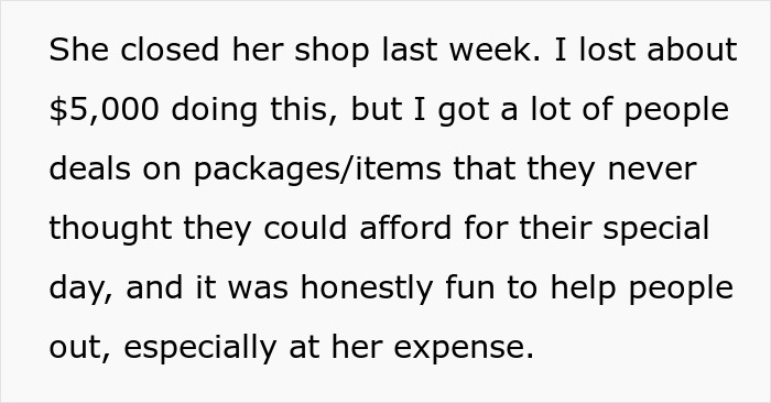 Woman Spends $5,000 To Embarrass Competitor, It Works Like A Charm