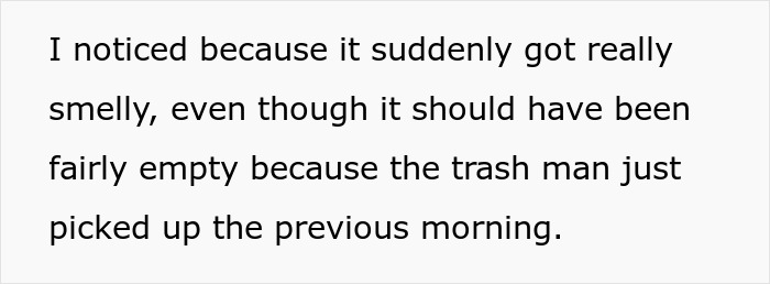 Woman Has Enough Of Neighbors Using Her Trash Can, Teaches Them A Lesson Woman Has Enough Of Neighbors Using Her Trash Can, Teaches Them A Lesson