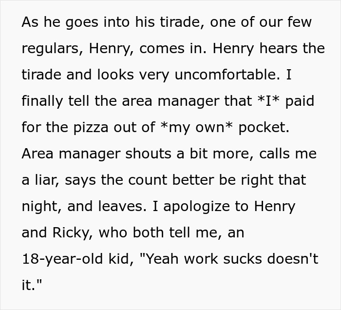 Worker Scolded For Trying To Buy A Homeless Man Pizza, Customer Finds A Brilliant Loophole Worker Scolded For Trying To Buy A Homeless Man Pizza, Customer Finds A Brilliant Loophole