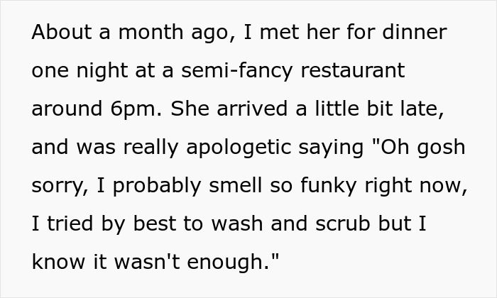 “I Think This Turned Out To Be A Big Mistake”: Guy Regrets Saying He Doesn't Mind GF’s Smell “I Think This Turned Out To Be A Big Mistake”: Guy Regrets Saying He Doesn't Mind GF’s Smell