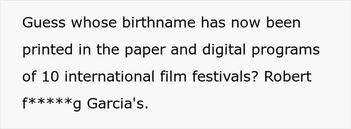 Woman Works Out That Her Boyfriend Was Faking His Identity, Exposes Him In A Movie Poster