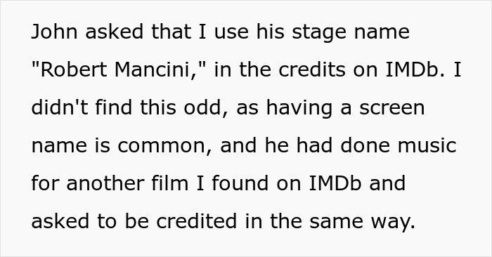 Woman Works Out That Her Boyfriend Was Faking His Identity, Exposes Him In A Movie Poster