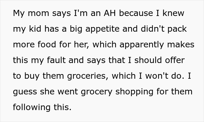 Mom Asks If She Handled The Situation Over Struggling SIL’s Food Like A Jerk, Gets No Sympathy Mom Asks If She Handled The Situation Over Struggling SIL’s Food Like A Jerk, Gets No Sympathy