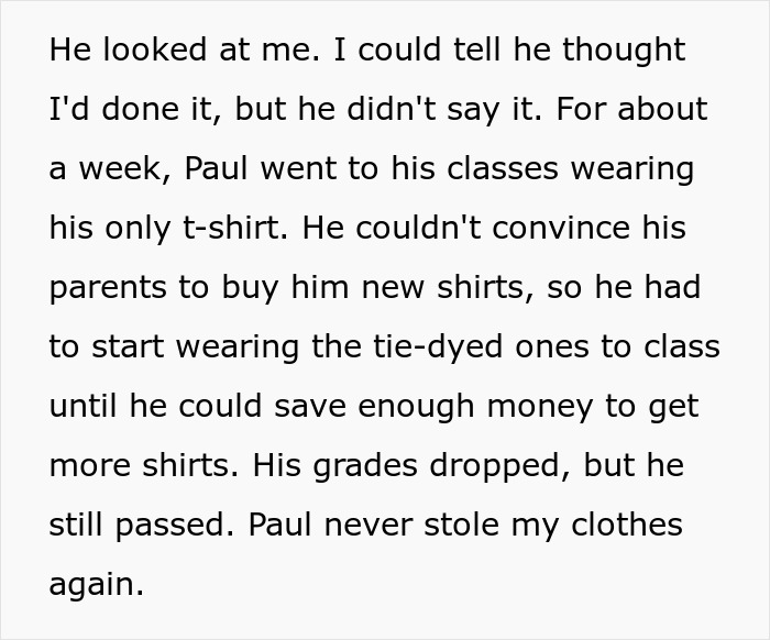 Guy Dyed Roommate's Expensive White Shirts With Vivid Colors To Teach Him A Lesson About “Borrowing”