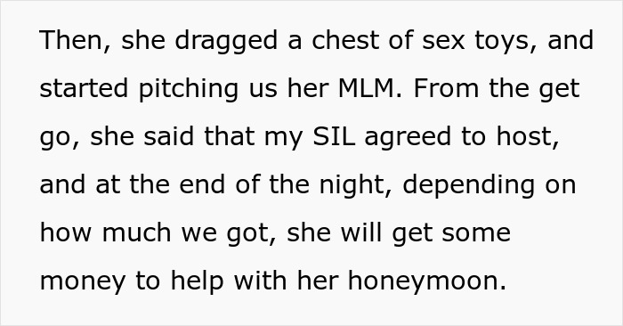 "My Life Was Ruined Because Of An MLM": Woman Livid At Hen Party After Guest Tries MLM Pitch "My Life Was Ruined Because Of An MLM": Woman Livid At Hen Party After Guest Tries MLM Pitch