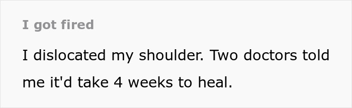 Employee Is Ready To Return To Work After Injury, Is Informed That They Already Have A Replacement Employee Is Ready To Return To Work After Injury, Is Informed That They Already Have A Replacement