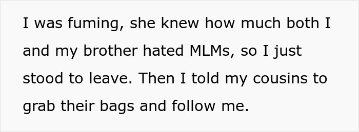 "My Life Was Ruined Because Of An MLM": Woman Livid At Hen Party After Guest Tries MLM Pitch "My Life Was Ruined Because Of An MLM": Woman Livid At Hen Party After Guest Tries MLM Pitch