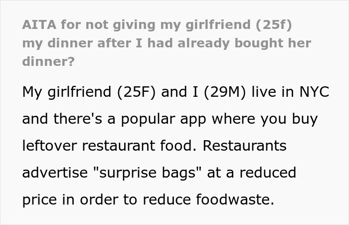 Guy Takes It Online After His Girlfriend Gets Disappointed With His Refusal To Share Food With Her