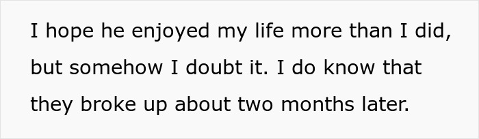 Person Gives Guy His Ex Girlfriend, Horrible Job And Bad Home As Revenge Person Gives Guy His Ex Girlfriend, Horrible Job And Bad Home As Revenge