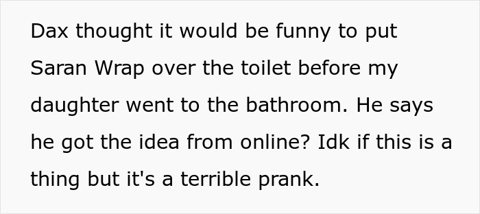 “Am I A Bad Mom?”: Dad Is Angry Wife Put Son "In Danger" After His Prank Went Wrong “Am I A Bad Mom?”: Dad Is Angry Wife Put Son "In Danger" After His Prank Went Wrong