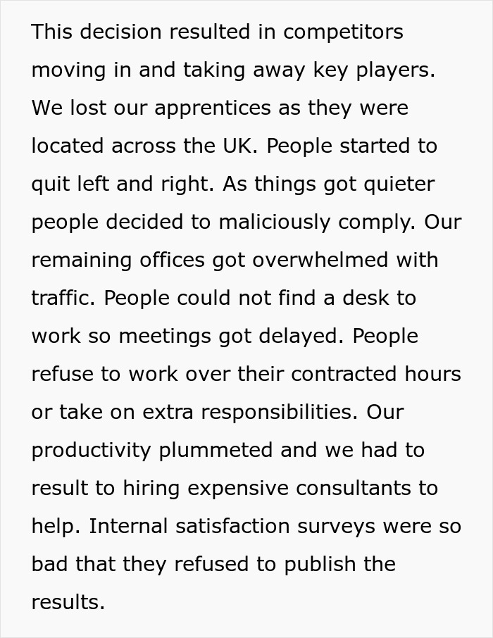 One Simple Choice Makes Company Face Bankruptcy: “People Started To Quit Left And Right” One Simple Choice Makes Company Face Bankruptcy: “People Started To Quit Left And Right”