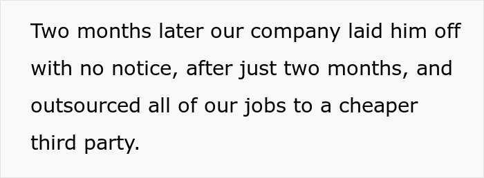 Boss Complains Of Disloyal Staff, Realizes The Reason When He Gets Laid Off Himself