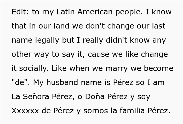 “You Could Hear A Pin Drop”: Wife Calls In-Laws’ Last Name ‘Boring’ Without Thinking Before Speaking “You Could Hear A Pin Drop”: Wife Calls In-Laws’ Last Name ‘Boring’ Without Thinking Before Speaking