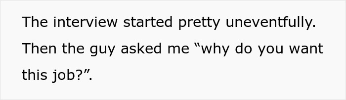 Netizens Back This Man Mocking The Expectation To Express Over-The-Top Motivation In Job Interviews Netizens Back This Man Mocking The Expectation To Express Over-The-Top Motivation In Job Interviews