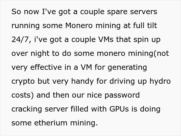 Landlord Denies $400 Refund For Repairs, IT Guy Amps Up His Machinery So It Costs Him $500/Month Landlord Denies $400 Refund For Repairs, IT Guy Amps Up His Machinery So It Costs Him $500/Month