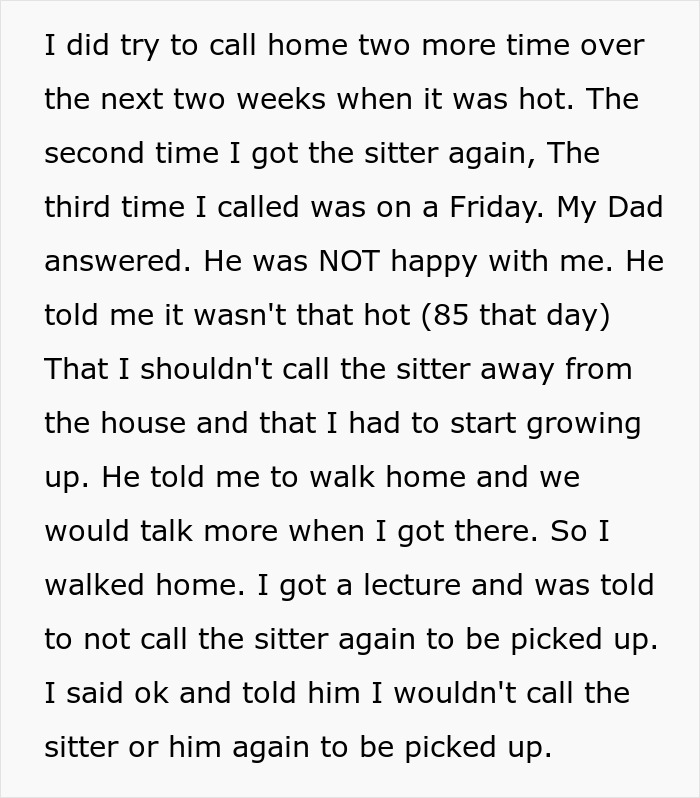 11 Y.O. Walks Home In A Hurricane After Dad Tells Him Off For Calling Sitter To Pick Him Up 11 Y.O. Walks Home In A Hurricane After Dad Tells Him Off For Calling Sitter To Pick Him Up