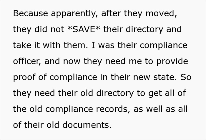 Person Gets Axed 30 Mins Before Clocking Out, A Year Later Is Offered Cash To Get Back Vital Files Person Gets Axed 30 Mins Before Clocking Out, A Year Later Is Offered Cash To Get Back Vital Files
