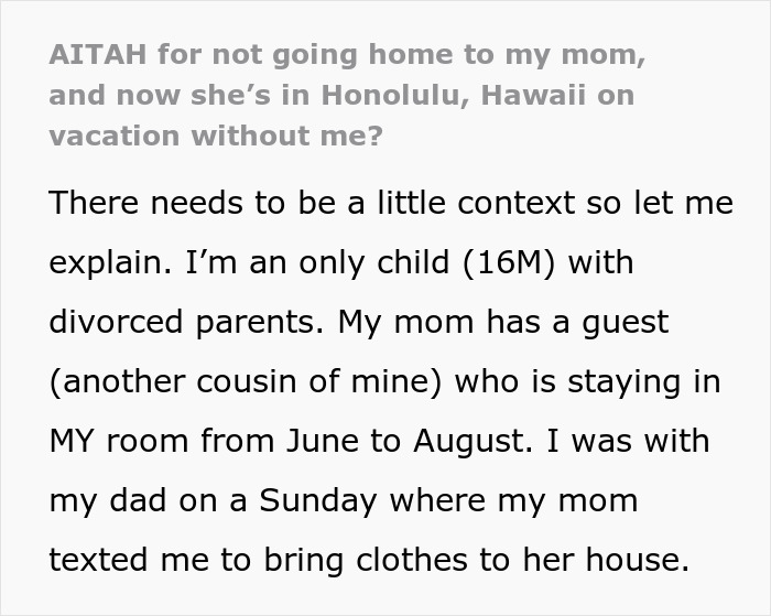 After Refusing To Come Home, Teen Found Out He Missed A Surprise Vacation To Hawaii