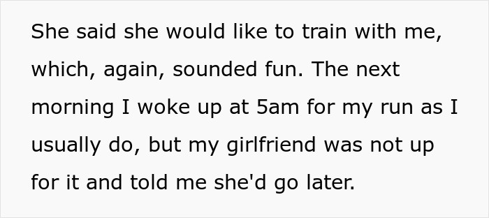 Girlfriend Is Furious Her Boyfriend Ditched Her During A 5K Run To “Have A Better Time” Girlfriend Is Furious Her Boyfriend Ditched Her During A 5K Run To “Have A Better Time”
