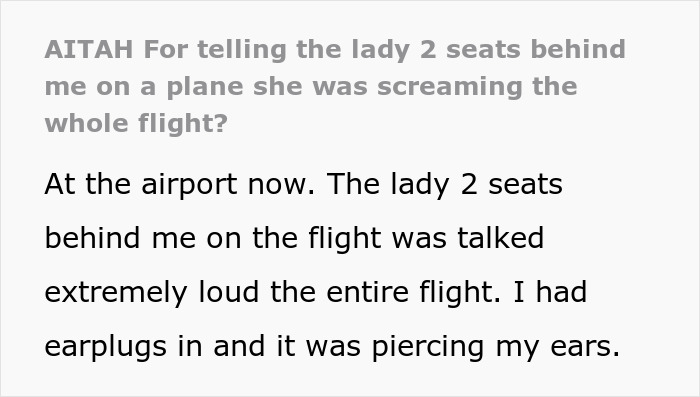 Folks Online Applaud This Plane Passenger For Confronting A ‘Screaming’ Lady On A Flight
