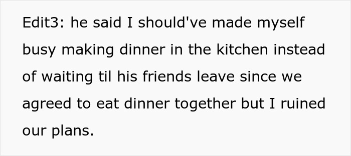 BF Makes GF Stay In The Kitchen When His Friends Come Over, She Leaves In A Rage And They See Her BF Makes GF Stay In The Kitchen When His Friends Come Over, She Leaves In A Rage And They See Her