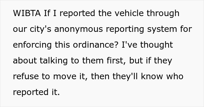 Woman Is Out Of Options After Huge RV Keeps Standing Parked In Front Of Her Home Woman Is Out Of Options After Huge RV Keeps Standing Parked In Front Of Her Home