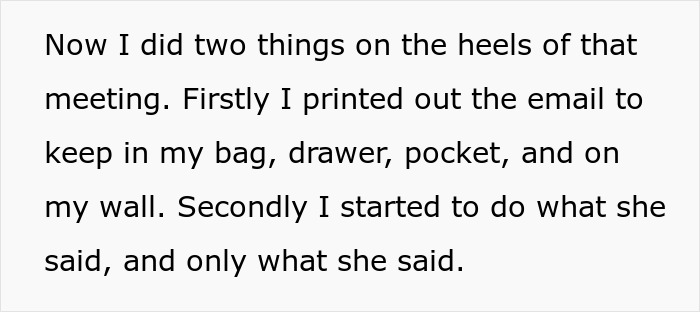 Employee Engages In Malicious Compliance To Show Their Superior That Micromanaging Is Not The Answer Employee Engages In Malicious Compliance To Show Their Superior That Micromanaging Is Not The Answer