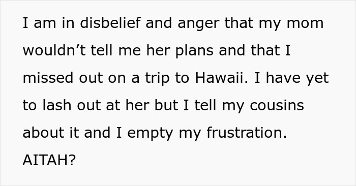 After Refusing To Come Home, Teen Found Out He Missed A Surprise Vacation To Hawaii