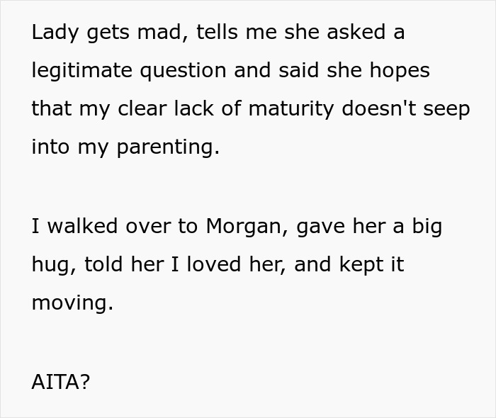 "I Take It Day By Day": Dad Sarcastically Puts Random Mom In Her Place For Questioning His 'Skills'