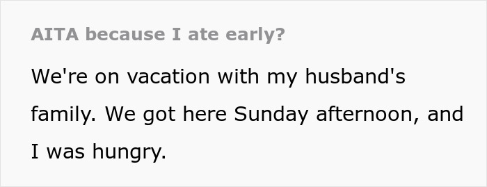 Woman Gets Grilled By SIL For Skipping Dinner And Not Making Breakfast For Them The Next Day