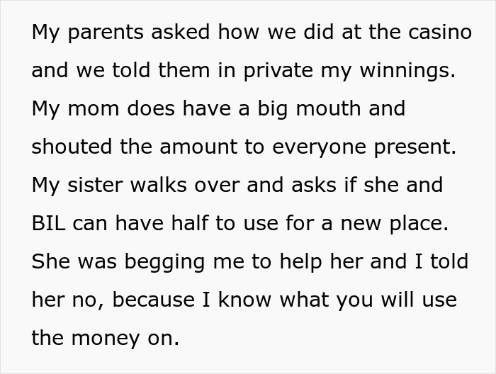 Woman Scores A Big Prize At Local Casino, Her Estranged Addict Sis Is Livid She Won’t Share It Woman Scores A Big Prize At Local Casino, Her Estranged Addict Sis Is Livid She Won’t Share It