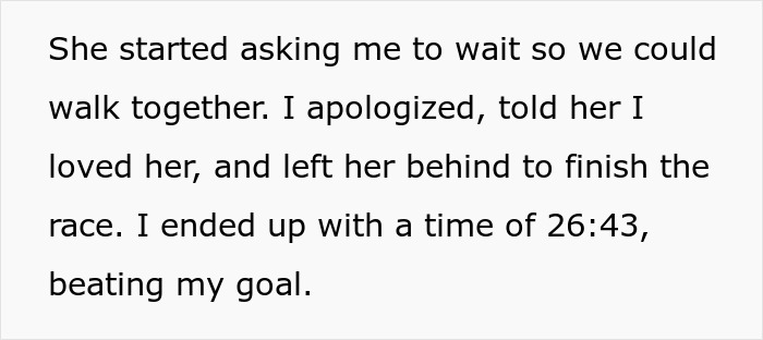 Girlfriend Is Furious Her Boyfriend Ditched Her During A 5K Run To “Have A Better Time” Girlfriend Is Furious Her Boyfriend Ditched Her During A 5K Run To “Have A Better Time”