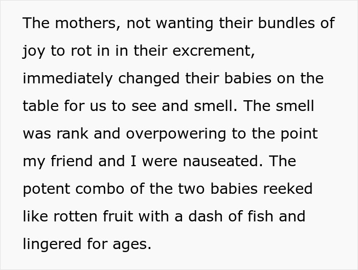 Restaurant Table Becomes Nappy Changing Station, Making Nearby Diners Nauseous Restaurant Table Becomes Nappy Changing Station, Making Nearby Diners Nauseous