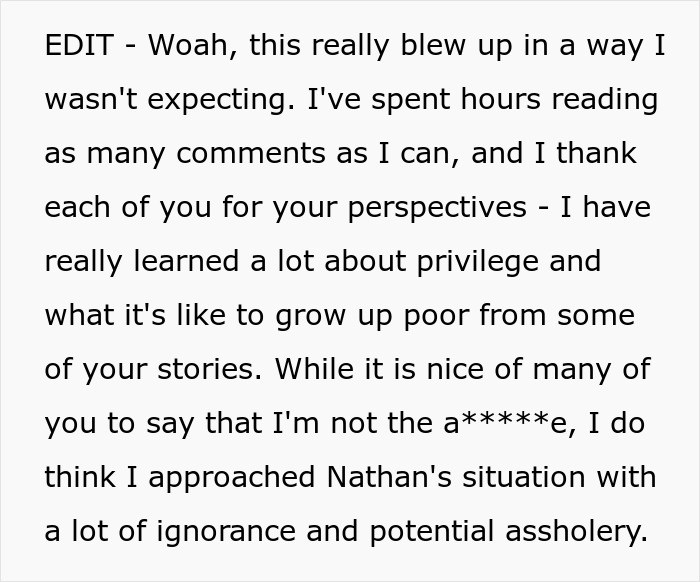 Guy Gets Into A Heated Argument With Formerly Poor Friend About Privilege, Rekindles His Friendship Guy Gets Into A Heated Argument With Formerly Poor Friend About Privilege, Rekindles His Friendship