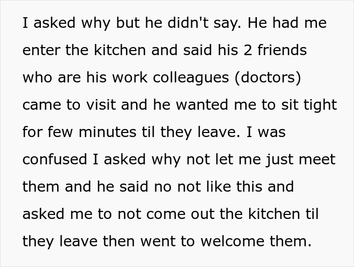 BF Makes GF Stay In The Kitchen When His Friends Come Over, She Leaves In A Rage And They See Her BF Makes GF Stay In The Kitchen When His Friends Come Over, She Leaves In A Rage And They See Her