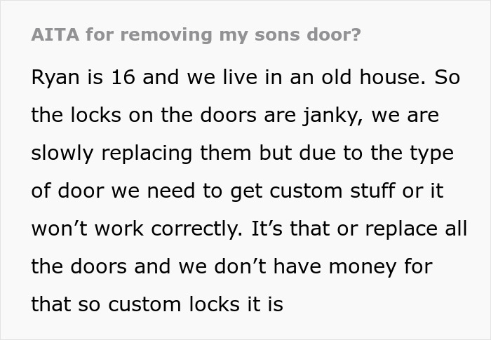 Teen Thinks He’s Being Super Smart Until Plan Fails And He’s Left Without A Bedroom Door Teen Thinks He’s Being Super Smart Until Plan Fails And He’s Left Without A Bedroom Door