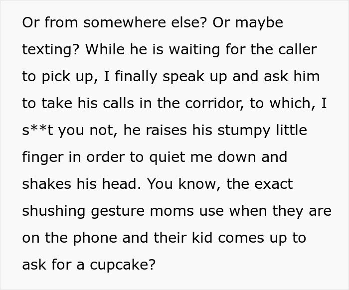 Woman Ruins Man’s Phone Calls After He Ignores Her Request To Keep It Quiet Woman Ruins Man’s Phone Calls After He Ignores Her Request To Keep It Quiet