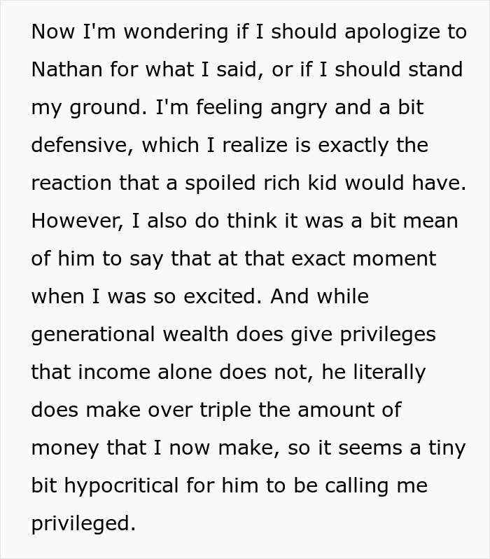 Guy Gets Into A Heated Argument With Formerly Poor Friend About Privilege, Rekindles His Friendship Guy Gets Into A Heated Argument With Formerly Poor Friend About Privilege, Rekindles His Friendship