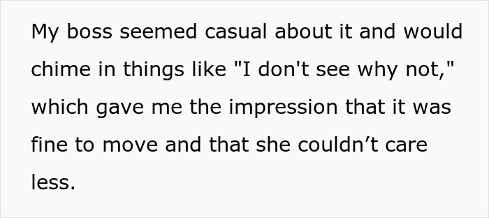 Worker Realizes How Lowly They’re Regarded After Getting Humiliated Over A Better Office Desk Worker Realizes How Lowly They’re Regarded After Getting Humiliated Over A Better Office Desk