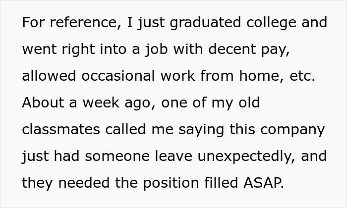 Guy Starts A New Job, So Much Wrong Goes On In The First 3 Days, He Quits Before It Gets Worse Guy Starts A New Job, So Much Wrong Goes On In The First 3 Days, He Quits Before It Gets Worse